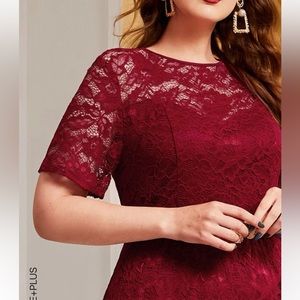SHEIN dress, RED. Plus size NEW 4x